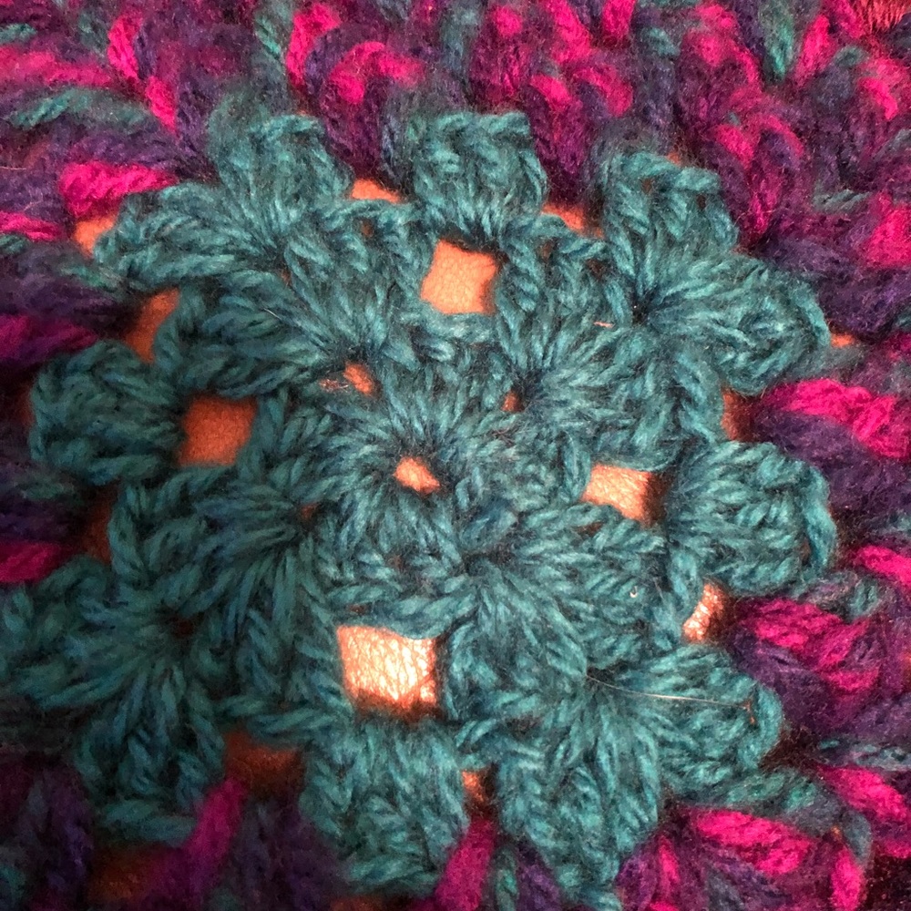 knitted blanket - Picture 4 of 4